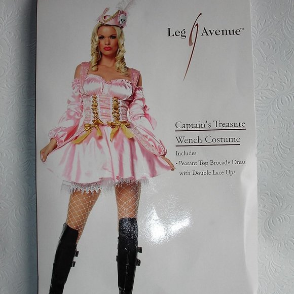Leg Avenue Dresses Leg Avenue Captains Treasure Costume Wstockings